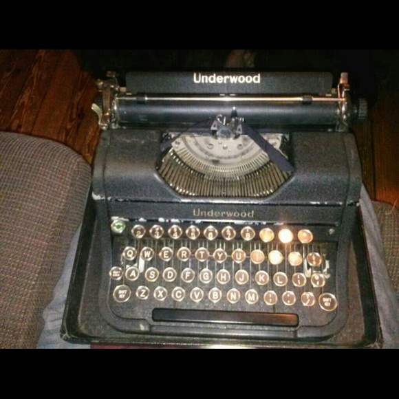 Underwood 
 Other - Vintage circa 1940's Underwood typewriter
