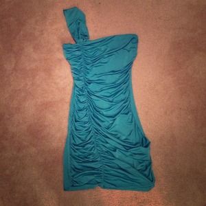 Turquoise dress by Arden B