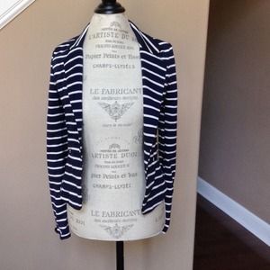 Nautical Striped Blazer