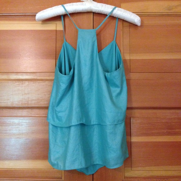 ️❤️SOLD❤️🎉Armani Exchange Seafoam Top, HP 7/14/14 - Picture 2 of 2
