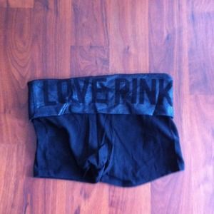 VS Pink XS yoga shorts