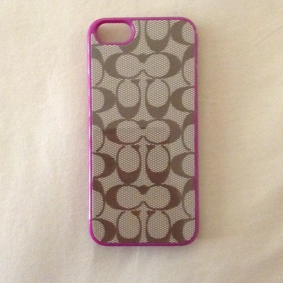 AUTHENTIC COACH CASE iPHONE 5/5s 💜💜