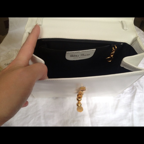 White leather Paloma Picasso purse. NWT and bag - Picture 4 of 4