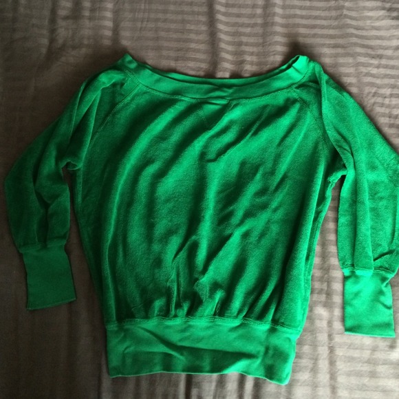 Juicy couture Kelly green sweater