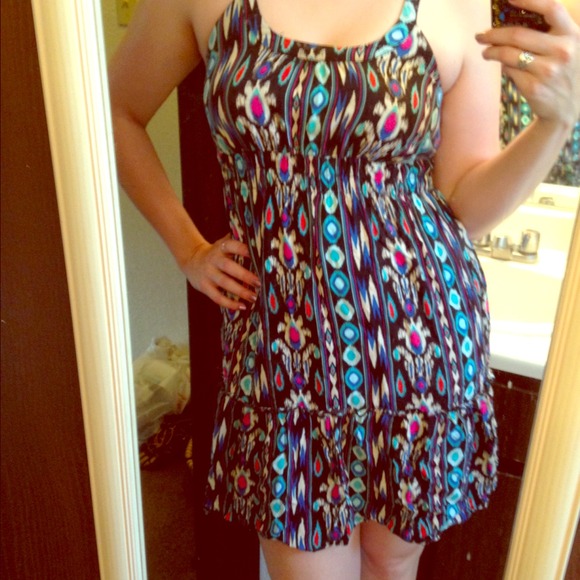 Mossimo Supply Co. Dresses & Skirts - ‼️SOLD‼️ ☀️Aztec Patterned Summer Dress☀️
