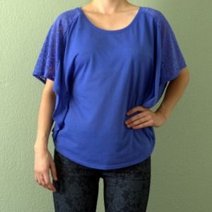 Purple/blue/periwinkle top