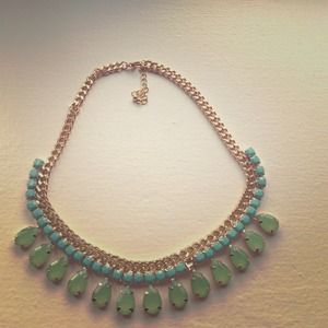 A statement necklace
