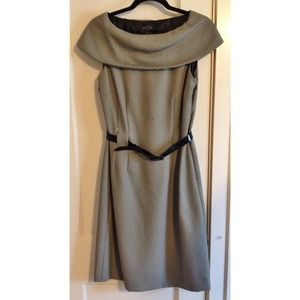 Gray Structured Dress