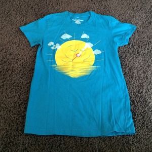 Blue Threadless tshirt