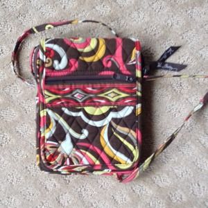 Two Vera Bradley mini hipster