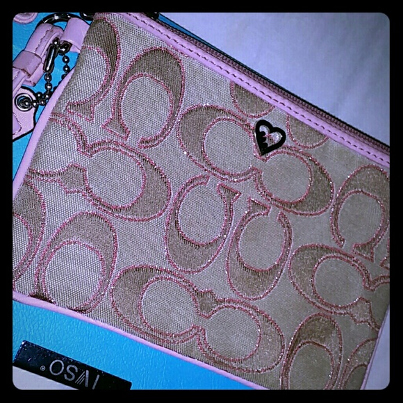 Authentic Small Coach Wristlet