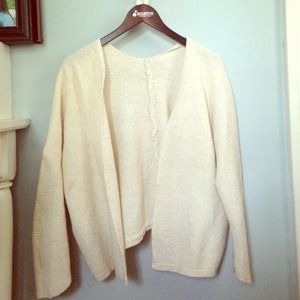 BRANDY MELVILLE Cream Knit Cardigan