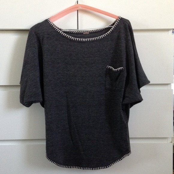HEATHER GRAY CROP TOP