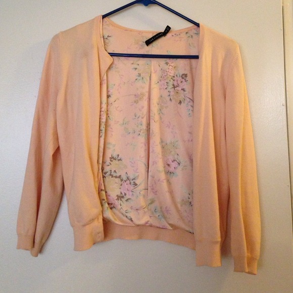 The Limited Sweater with Satin Floral Lining