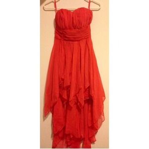 High low banquet dress