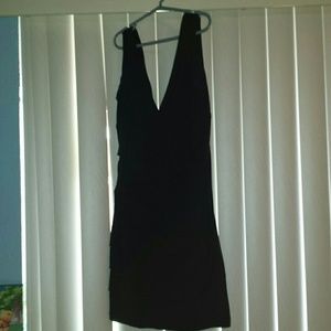 Black dress.