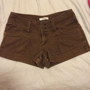 Express brown shorts