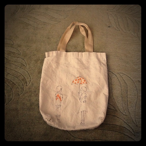 Simple canvas tote