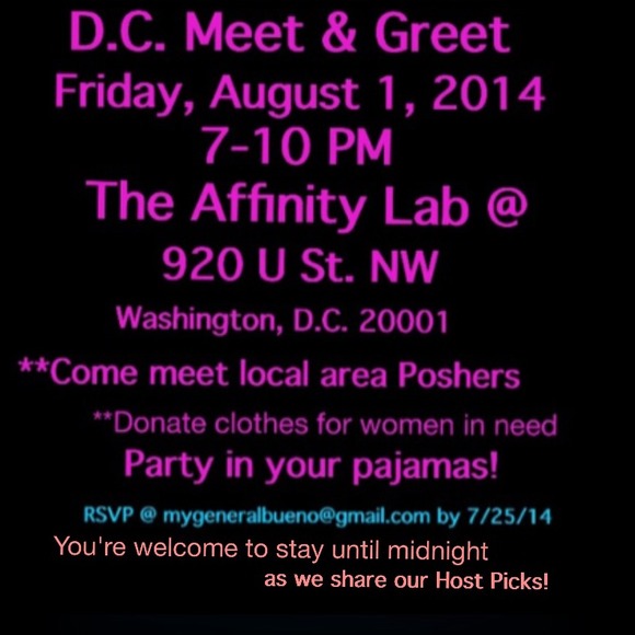 Our D.C. "Pajama Party" Meet and Greet 8.01.2014 - Picture 3 of 4