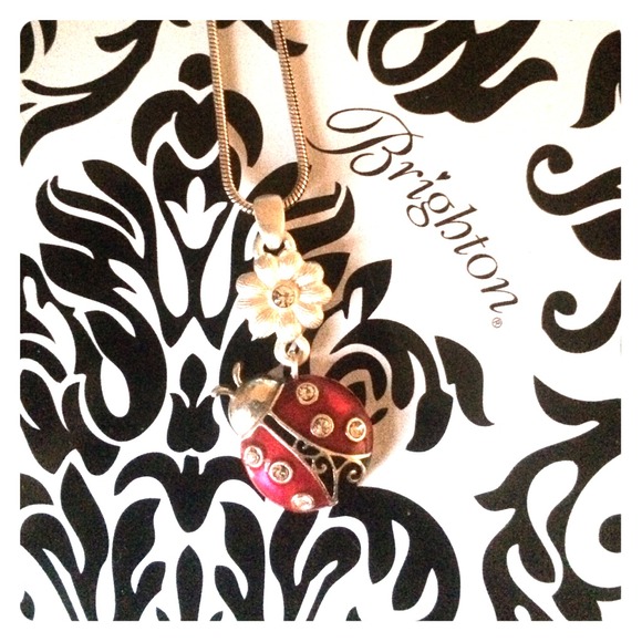 Brighton "lucky bug" necklace