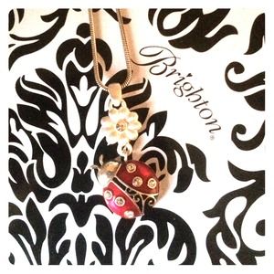 Brighton "lucky bug" necklace