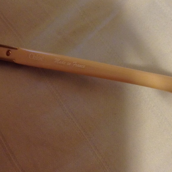 Authentic Chloe Ernie ivory sunglasses main image 4