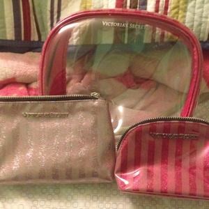 Victoria's secret makeup bags