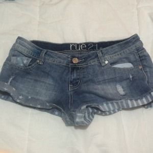 Rue 21 Stars and Stripes Shorts