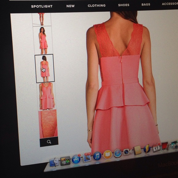 BCBGMAxazria Leeann Dress NWOT - Picture 3 of 4