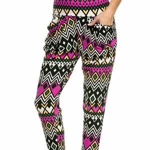 **Multi color Harem Pants With pockets**