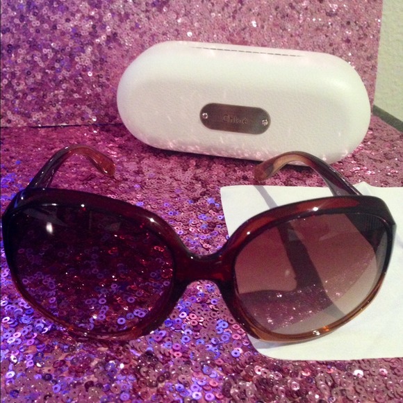Chloe Chocolate Brown Sunglasses PRICED TO SELL