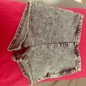 high waisted shorts