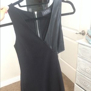 Sexy black cut out dress from topshop