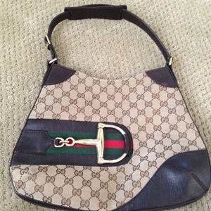 REDUCED!! Authentic Brown/Beige Gucci Handbag
