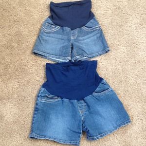 Maternity Jeans Shorts Bundle