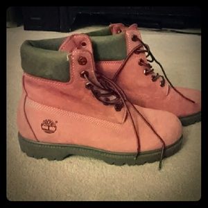 Coral water proof timberlands