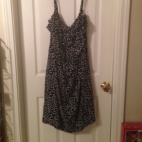 Black &white summer dress