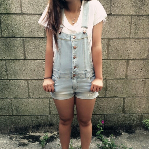 Denim Romper