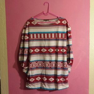 Urban Outfitters Tribal Print Sweatshirt Medium