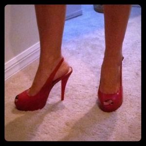 Red Steve Madden Heels