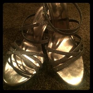 The Touch of Nina sparkly heels