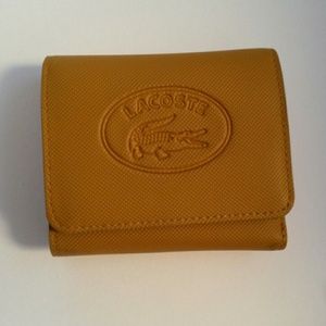Lacoste Tri-Fold Wallet.