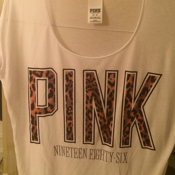Traded PINK leopard top
