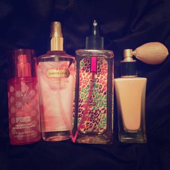 All 4 ««VS, BBW and Pink Body Spray»»