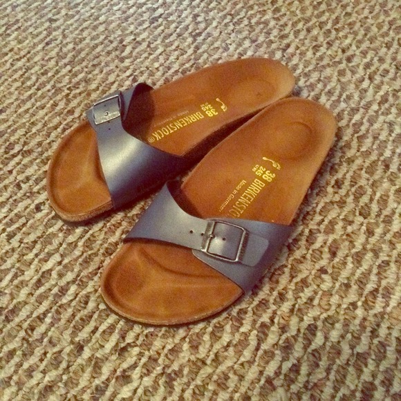 Only worn once! Madrid Birkenstock sandals