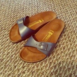 Only worn once! Madrid Birkenstock sandals