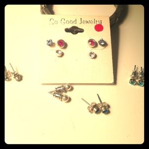 Assorted rhinestone studs!