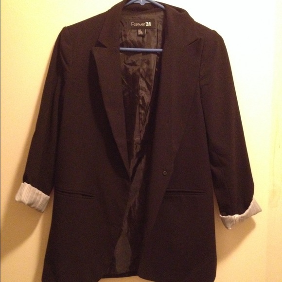 Forever 21 black blazer size S