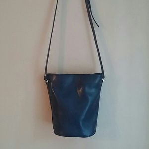Vintage Blue Bucket Bag
