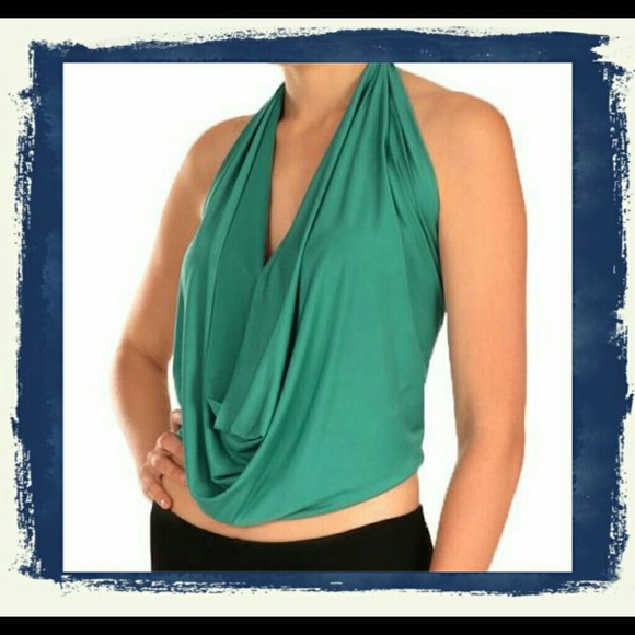 On sale!! Silky Lycra Halter Top